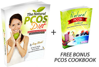 The Natural PCOS Diet Book + bonus CookBook